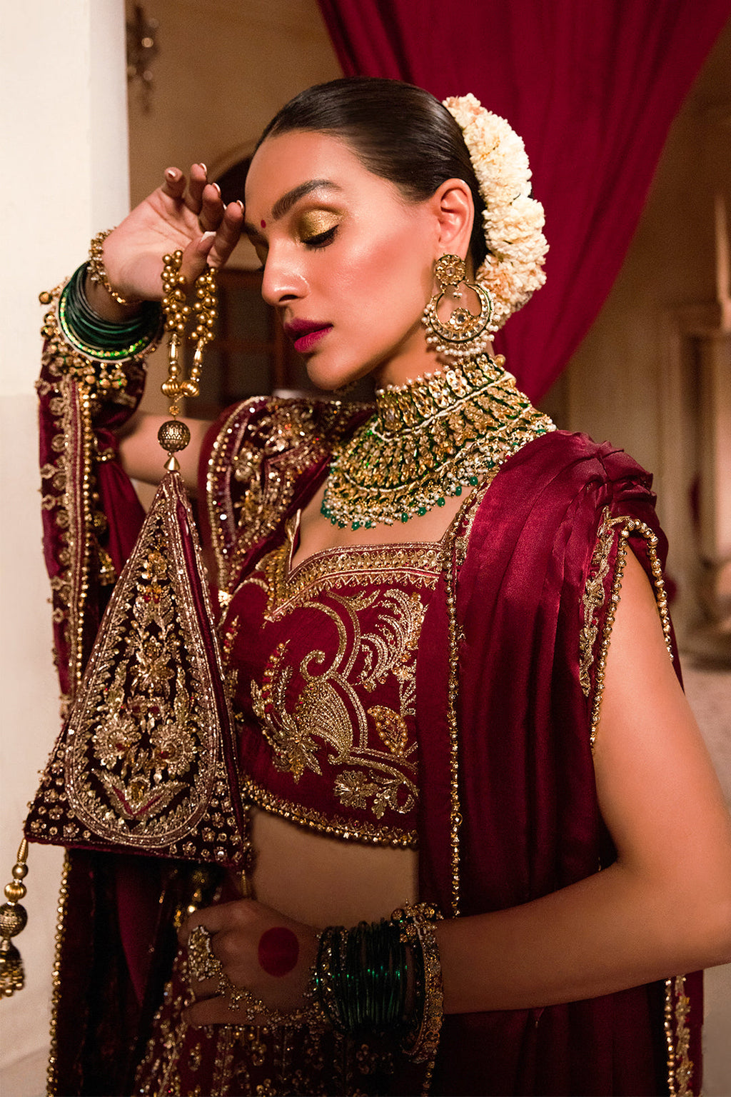 Nazmin Lehnga Choli